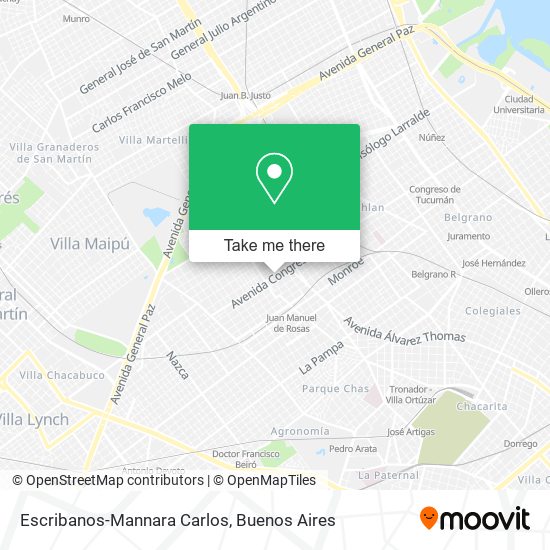 Escribanos-Mannara Carlos map