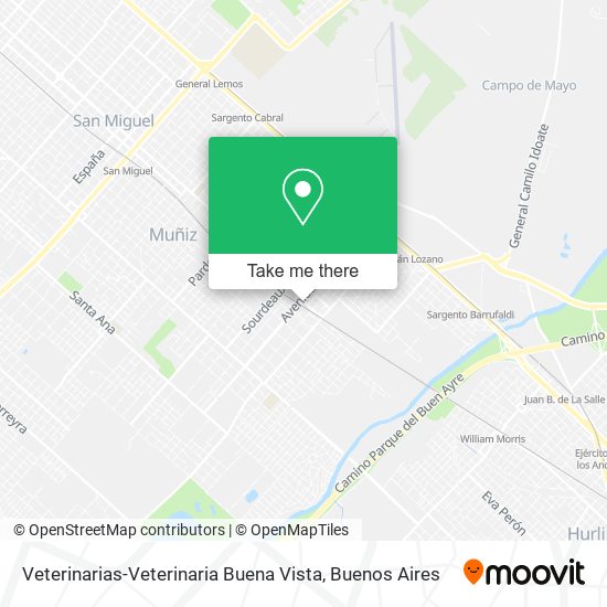 Veterinarias-Veterinaria Buena Vista map