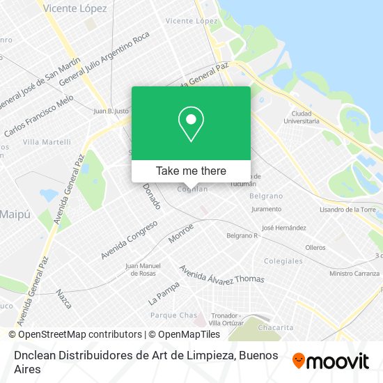 Dnclean Distribuidores de Art de Limpieza map