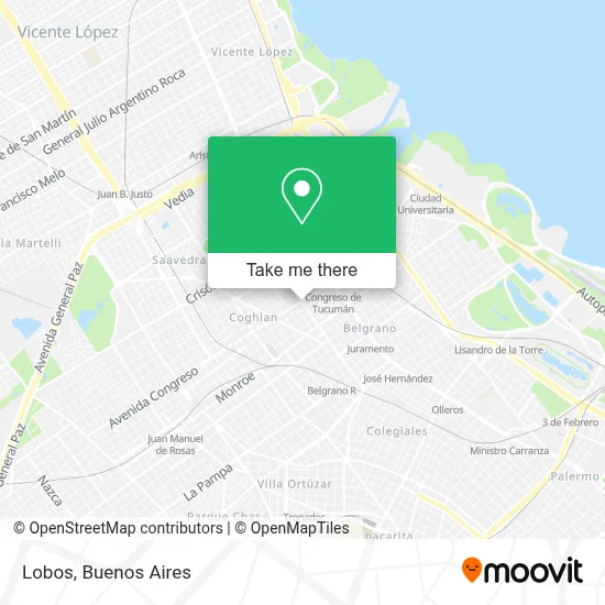 Lobos map