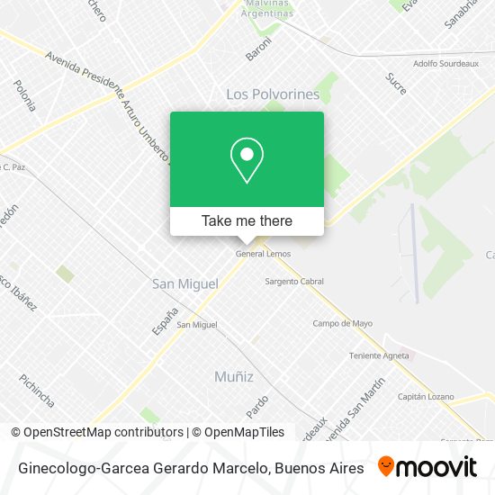 Ginecologo-Garcea Gerardo Marcelo map