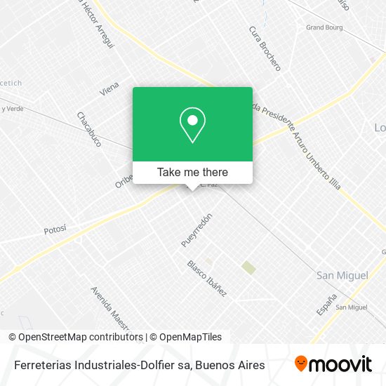 Ferreterias Industriales-Dolfier sa map