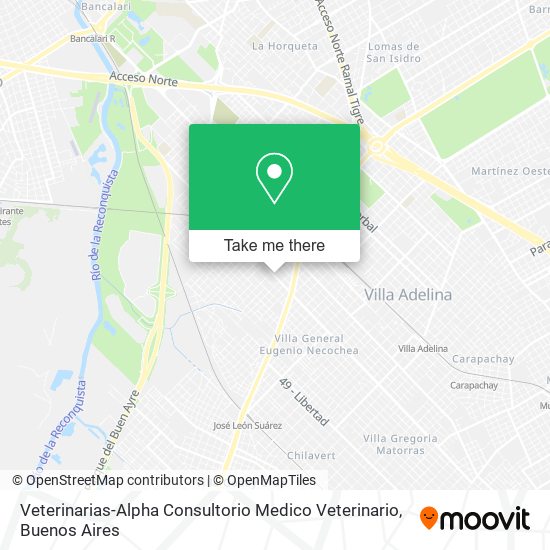 Veterinarias-Alpha Consultorio Medico Veterinario map