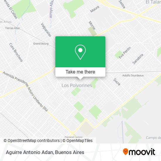 Aguirre Antonio Adan map