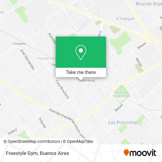 Freestyle Gym map