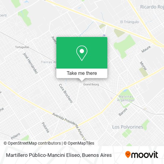 Mapa de Martillero Público-Mancini Eliseo