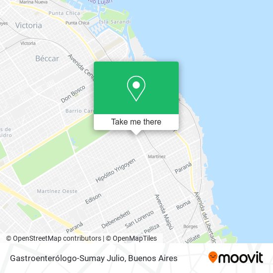 Mapa de Gastroenterólogo-Sumay Julio