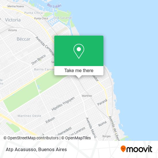 Mapa de Atp Acasusso
