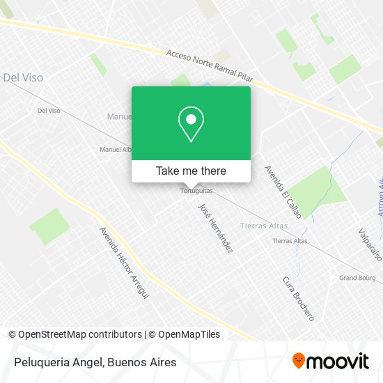 Peluqueria Angel map