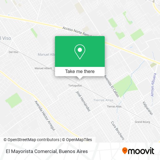 El Mayorista Comercial map