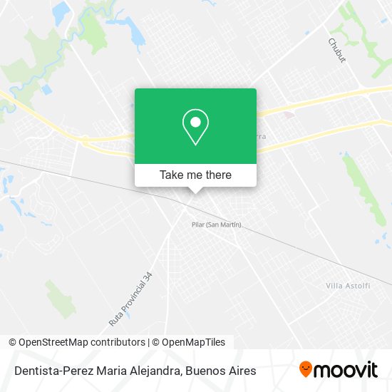 Dentista-Perez Maria Alejandra map