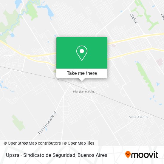 Upsra - Sindicato de Seguridad map