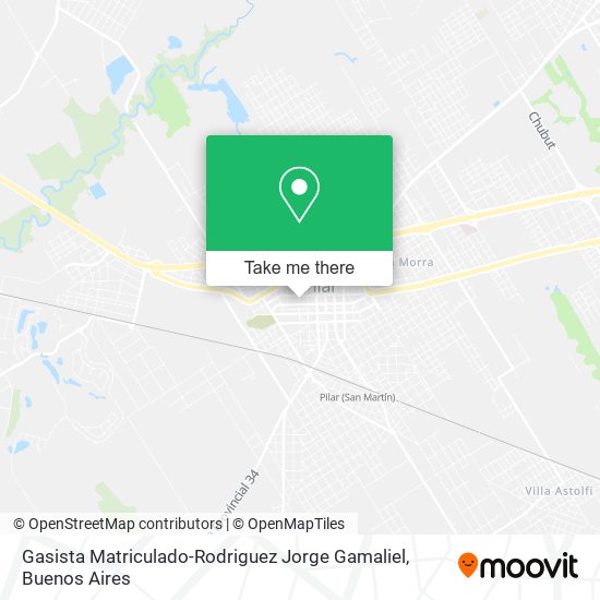 Gasista Matriculado-Rodriguez Jorge Gamaliel map