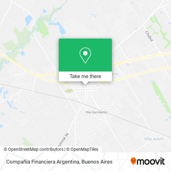 Mapa de Compañia Financiera Argentina