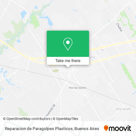 Reparacion de Paragolpes Plasticos map