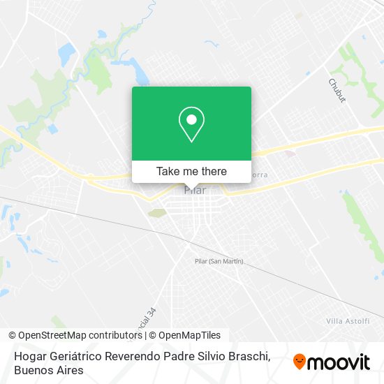 Hogar Geriátrico Reverendo Padre Silvio Braschi map