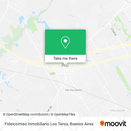 Fideicomiso Inmobiliario Los Teros map