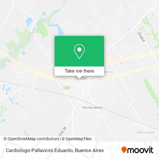 Mapa de Cardiologo-Pallavicini Eduardo