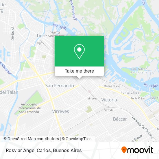 Rosviar Angel Carlos map