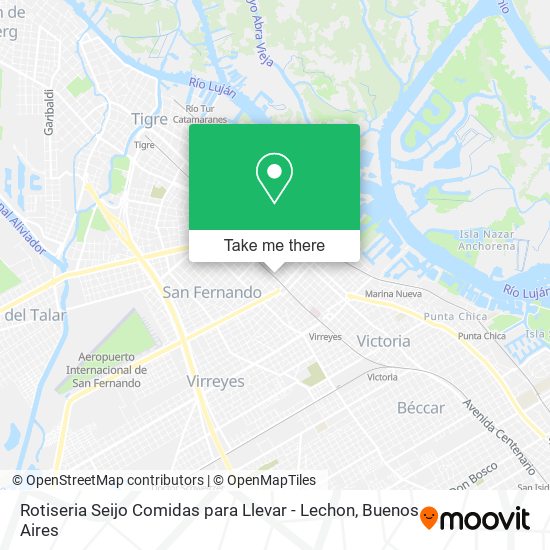 Rotiseria Seijo Comidas para Llevar - Lechon map