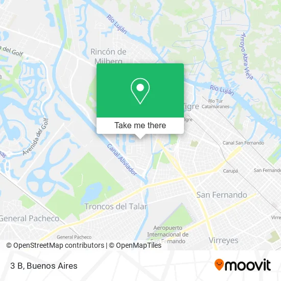3 B map