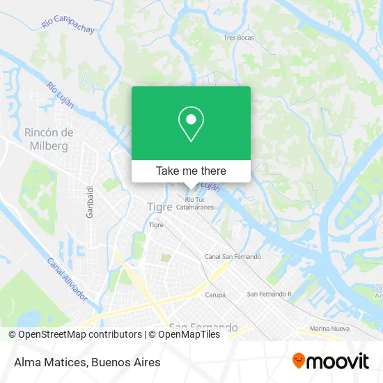 Mapa de Alma Matices