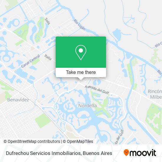 Mapa de Dufrechou Servicios Inmobiliarios