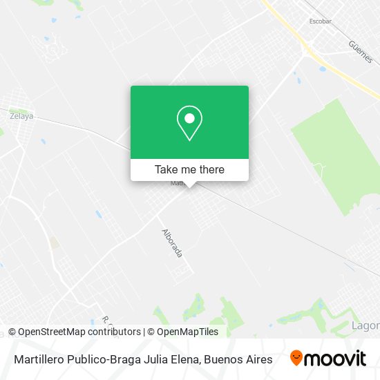 Martillero Publico-Braga Julia Elena map