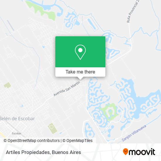 Artiles Propiedades map