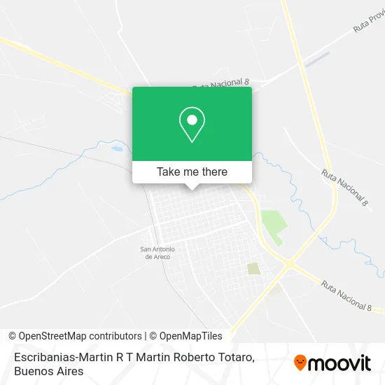 Escribanias-Martin R T Martin Roberto Totaro map