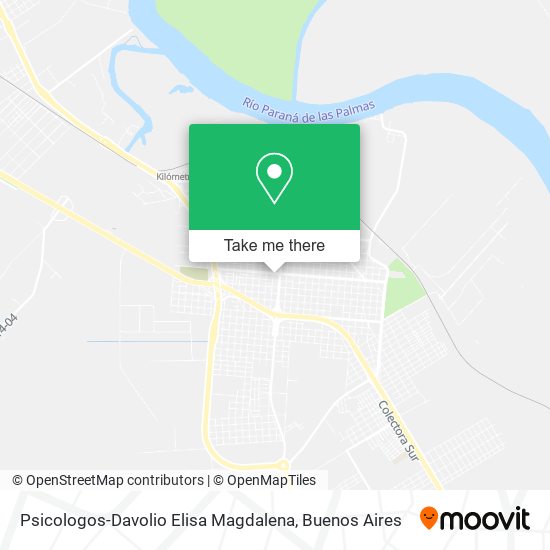 Psicologos-Davolio Elisa Magdalena map