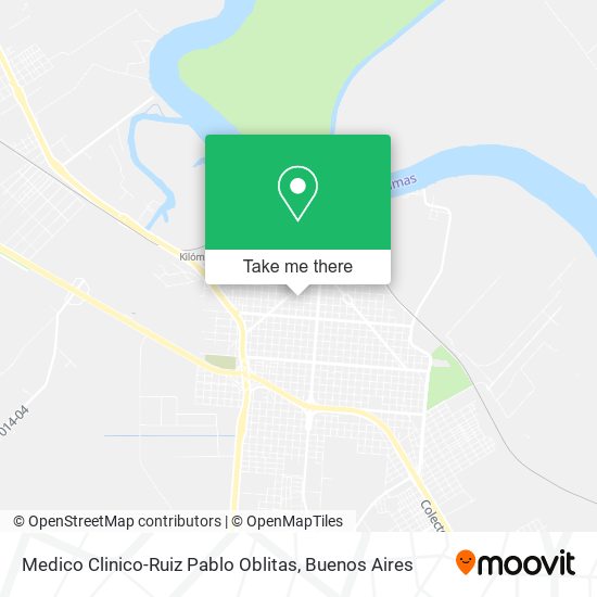 Medico Clinico-Ruiz Pablo Oblitas map