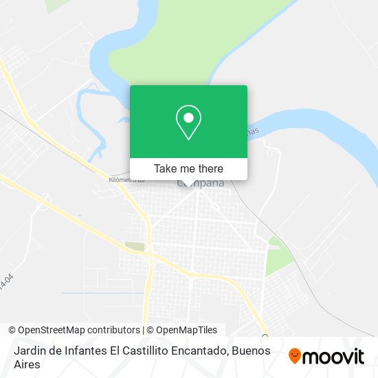 Jardin de Infantes El Castillito Encantado map