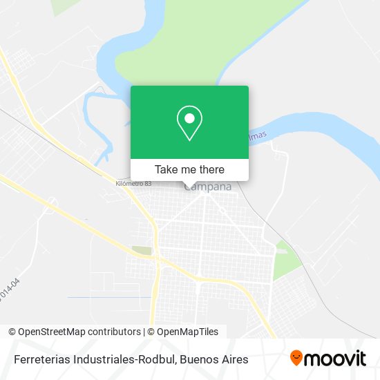 Ferreterias Industriales-Rodbul map