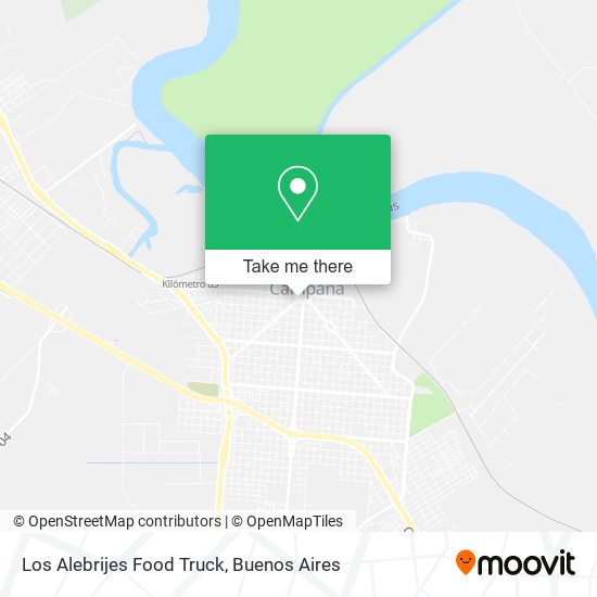 Los Alebrijes Food Truck map