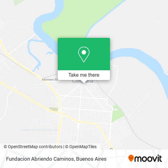 Fundacion Abriendo Caminos map
