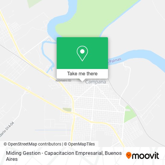 Miding Gestion - Capacitacion Empresarial map