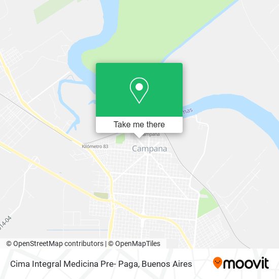 Cima Integral Medicina Pre- Paga map