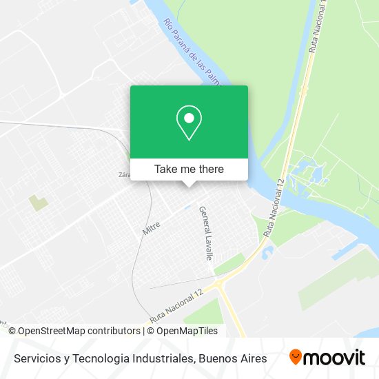 Servicios y Tecnologia Industriales map