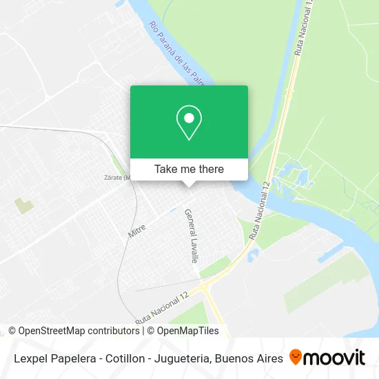 Lexpel Papelera - Cotillon - Jugueteria map