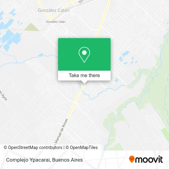 Mapa de Complejo Ypacarai