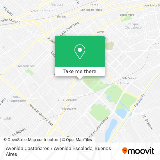 Avenida Castañares / Avenida Escalada map