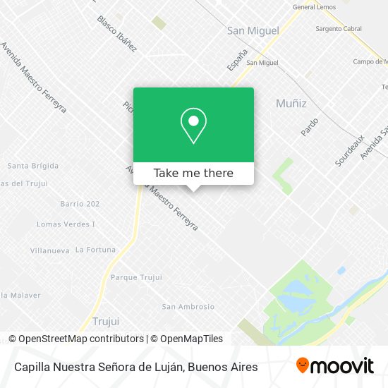 Capilla Nuestra Señora de Luján map