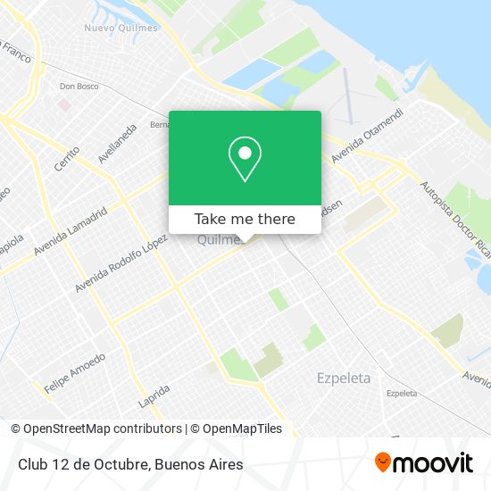 Club 12 de Octubre map