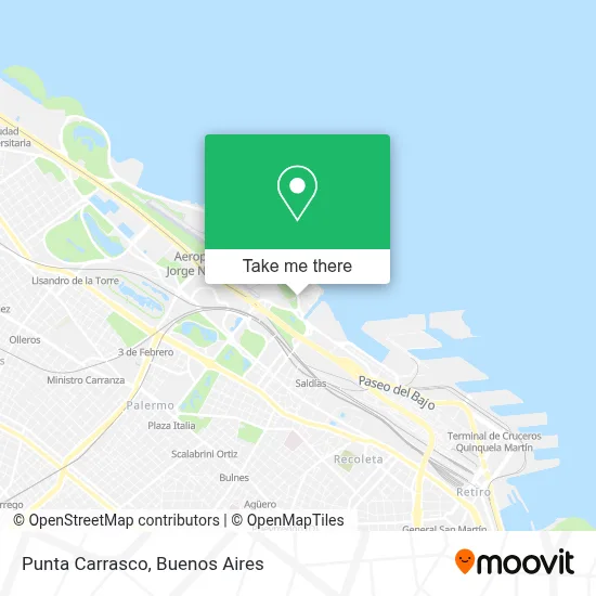 Punta Carrasco map