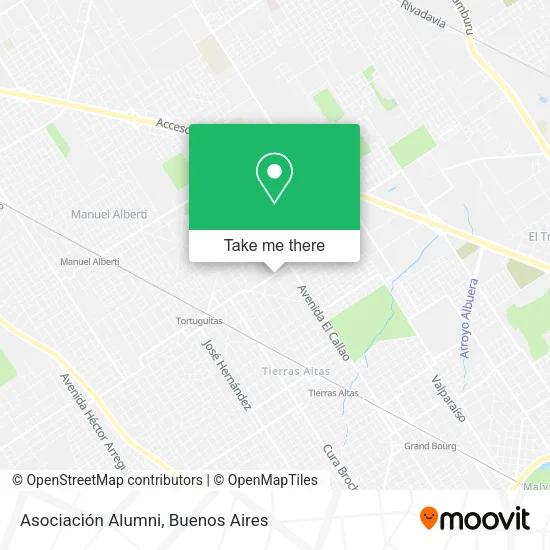 Asociación Alumni map