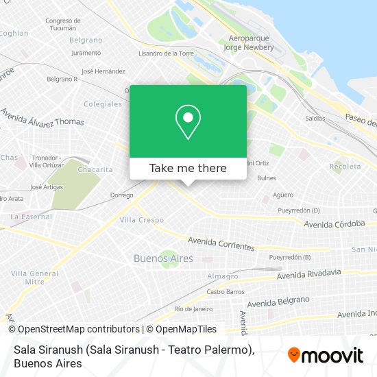 Sala Siranush (Sala Siranush - Teatro Palermo) map