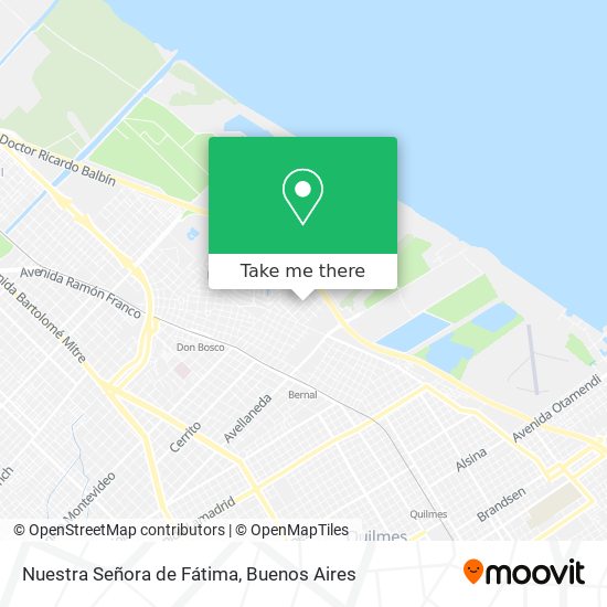 Nuestra Señora de Fátima map