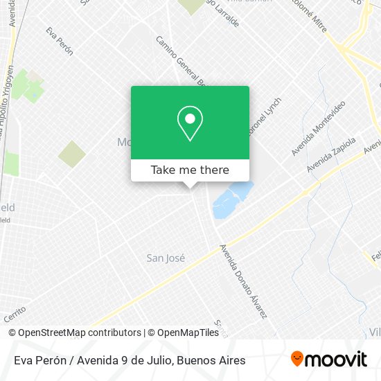 Eva Perón / Avenida 9 de Julio map