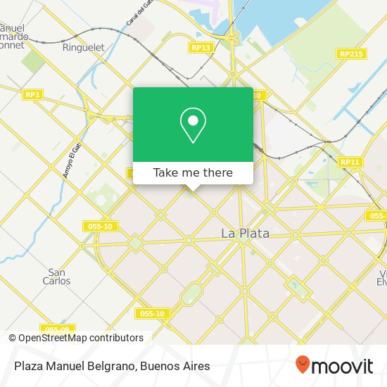 Plaza Manuel Belgrano map